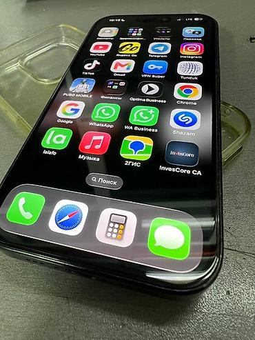 чёрная пантера слив видео: IPhone 16 Pro, Б/у, 256 ГБ, Черный, Чехол, 90 % — 2