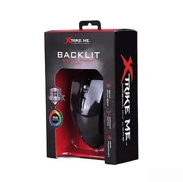 Kompjuterski miševi: Xtrike Me ZM-107 žičani gejming miš - Optički senzor do 3200 DPI — 3