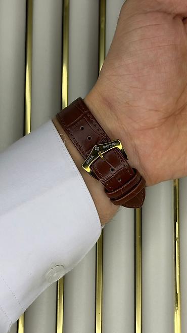 baki saat: Yeni, Qol saatı, Patek Phillipe, rəng - Qızılı — 5