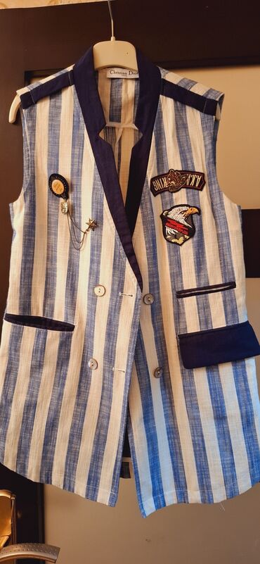 Kardiqanlar, jaketlər: Jilet, Dior, One size, rəng - Göy