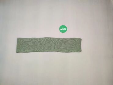 Szale i chusty: Szalik stan - Dobry, wzór - Jednolity kolor, kolor - Zielony