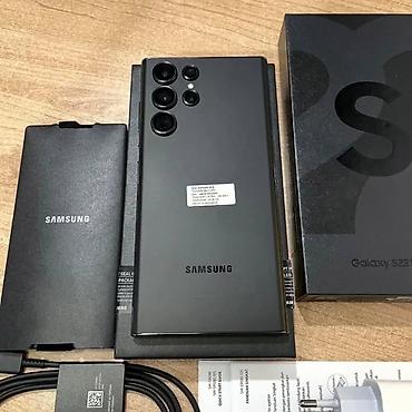 Mobil telefonlar: Samsung Galaxy S22 Ultra, 256 GB, rəng - Qara, İki sim kartlı — 2