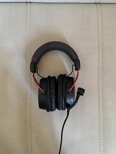 apple studio: Проводные вакуумные наушники, HyperX, Б/у, цвет - Черный — 3