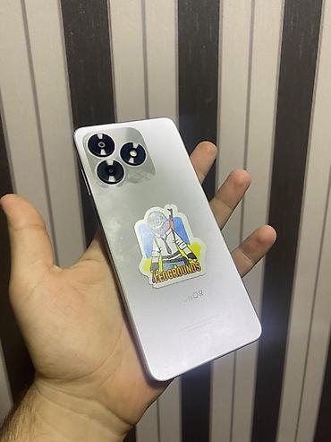 galaxy a57 5g: Honor X5, 64 GB, rəng - Boz, Barmaq izi, Simsiz şarj, İki sim kartlı — 1