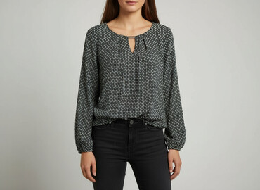 włoskie bluzki lniane: Women's blouse, size S