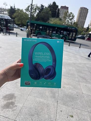 borofone be28: Yeni Simsiz (Bluetooth) Qulaqcıqlar, Borofone, rəng - Mavi — 1
