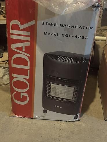 panel radyatır: Goldair 3 Panel Qaz İstilik Sobalı Qızdırıcı Model: GGH-42BA - 3 — 1