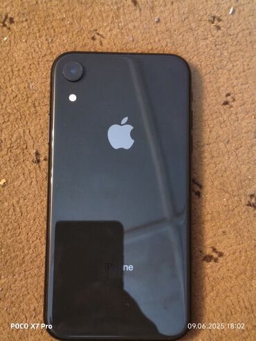 Apple iPhone: IPhone Xr, Б/у, 128 ГБ, Black Titanium, 69 %