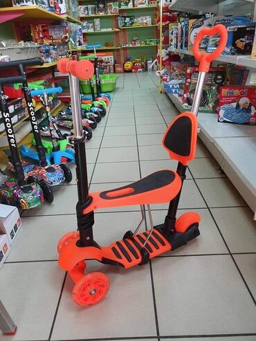 Igračke: Trotineti 5u1 snizenje 4500din, sediste, rucica, naslon se skidaju — 9