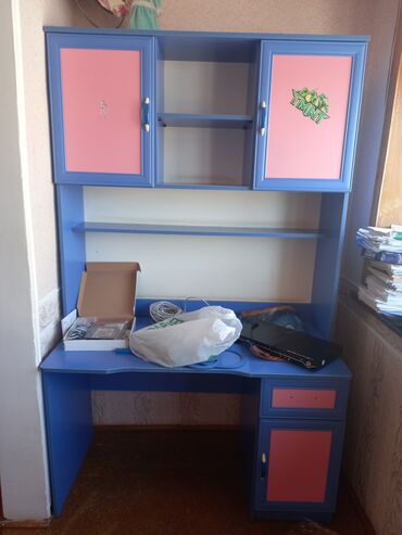 Otaq bitkiləri: Oğlan və qız üçün, Siyirməli, Yazı masası, Stulsuz