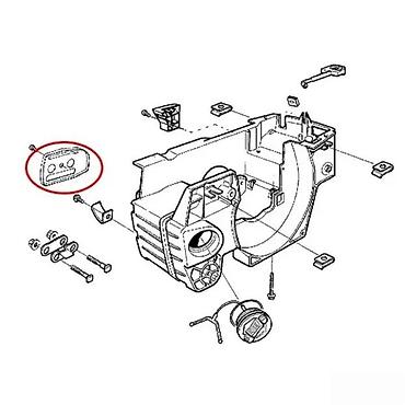 kucne merdevine ikea: Metalna pločica – završna maska/štitnik starter kućišta za motorne — 2