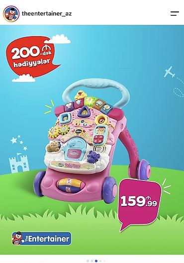 panda oyuncaq: VTech Baby – First Steps Baby Walker (2-in-1) Xüsusiyyətlər: - 2-si — 4