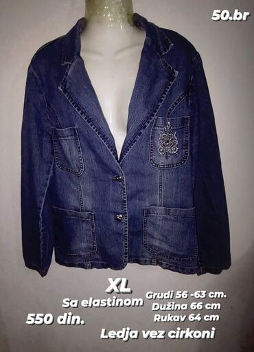 jakne za broj strukirane: Texsas jakna. vel. XL