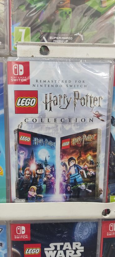 harry potter kitabi: Nintendo switch üçün lego harry potter collection oyun diski. Tam