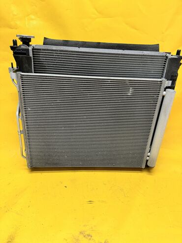 Радиаторы: Радиатор ОЖ и кондиционер и вентилятор комплект дизель KIA K7