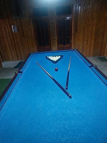 Бильярдные столы: Rus billiards 
satilir ustunde herseyi verilir tecili 
850 manat — 3