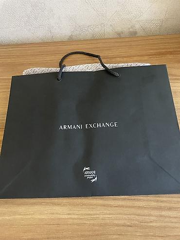 Женская одежда: Qadın futbolkası,Armani Exchange – Classic Cotton Jersey Regular Fit — 5