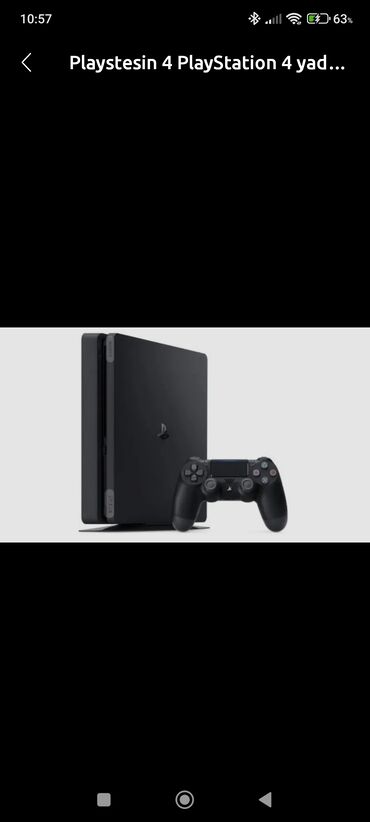 ps4 бу купить: Bu, əyləncə və oyun üçün nəzərdə tutulmuş qara rəngli PlayStation 4