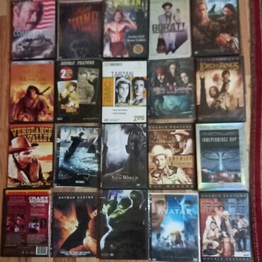 20 velosiped: DVD filmlər. - Şəkildəki 20 ədəd DVD hamısı birlikdə satılır. -