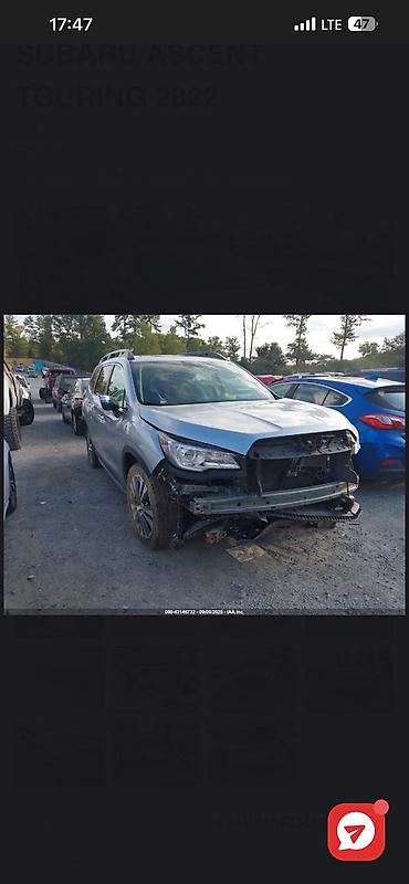 Subaru: Subaru Ascent: 2022 г., 2.4 л, Вариатор, Бензин, Кроссовер — 14