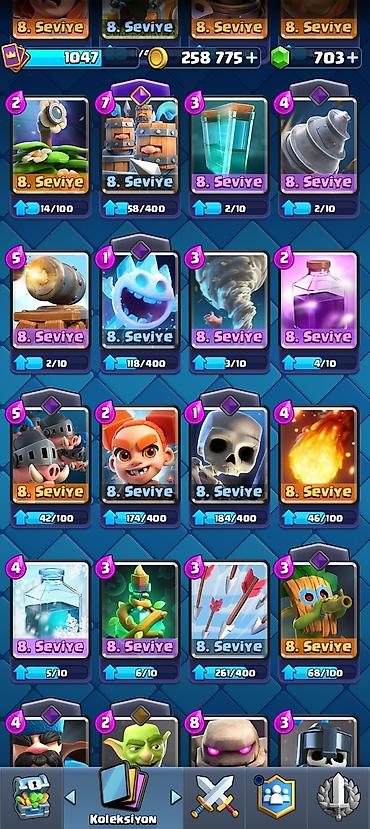 imagine dragon: Clash Royale oyun hesabı - Arena: 16 (Celladın Mutfăğı), 5500+ kupa - — 4