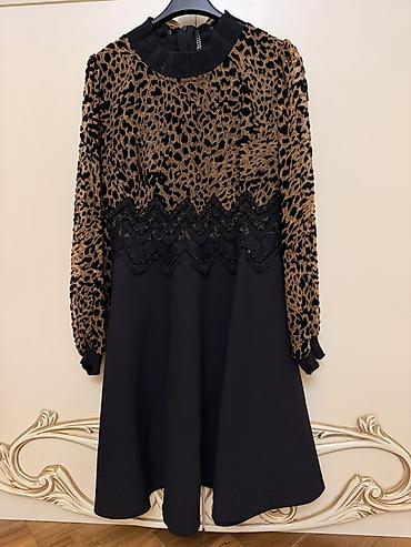 leopard: Leopar naxışlı qadın donu - Üst hissə: qara-qəhvəyi leopar printli — 1