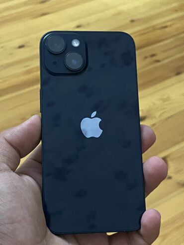 iphon 13: IPhone 14, 128 GB, Qara, Zəmanət, Simsiz şarj, Face ID