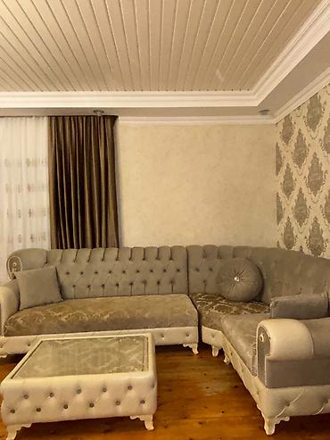 puf kreslo: Künc divan dəsti – klassik-lüks üslub - Forma: L şəkilli künc divan — 3