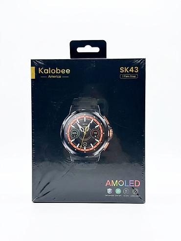 Умные часы Kalobee SK43 (AMOLED) - Дисплей: AMOLED, крупный экран с