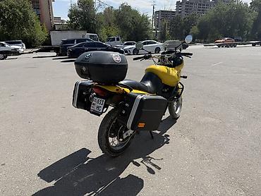advent: BMW F650 Funduro, жёлтый туристический эндуро. Состояние хорошое сел — 3