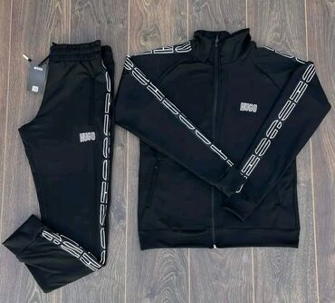 donji deo trenerke nike: Men's Sweatsuit Hugo Boss, 2XL (EU 44), 4XL (EU 48), color - Black