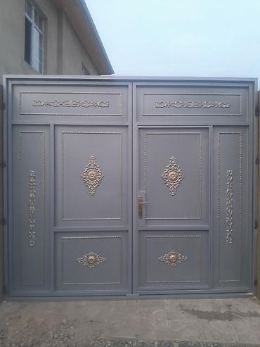 Giriş qapıları: Metal giriş qapıları – müxtəlif dizayn və ölçülərdə - Material: qalın — 19