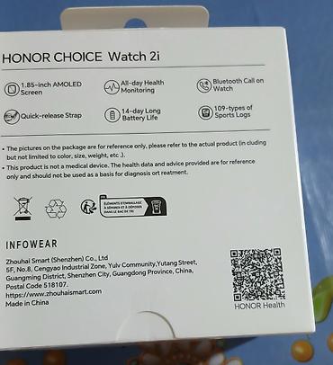 Smart saatlar: Yeni, Smart saat, Honor, Sensor ekran, rəng - Qara — 3