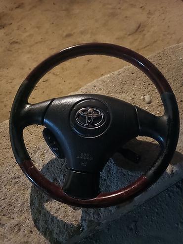 Унаа тетиктери: Руль Toyota 2003 г., Колдонулган, Оригинал, Жапония — 5