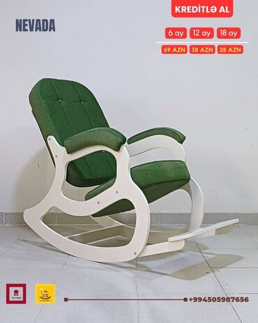 Kreslolar: Yeni, Kreslo-kaçalka, Parça, Kredit var, Şəhərdaxili pulsuz çatdırılma — 2