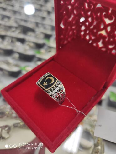 кольца мужские: Мужское кольцо Серебро с марказидами 925 пробы производитель Тайланд