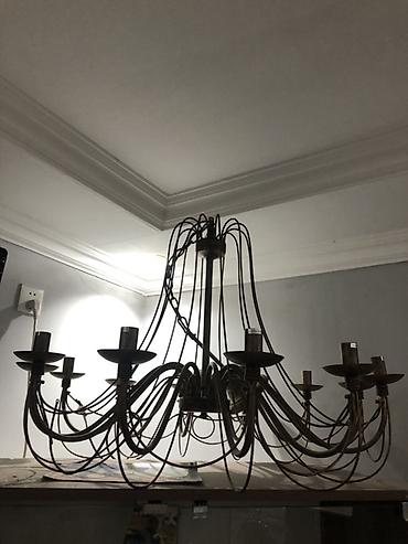 Çilçıraqlar: Çılçıraq, 10 və daha çox lampa, Metal — 2