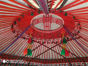 Продажа юрт: Продажа юрты, Каркас Деревянный, 100 баш, Диаметр: 7 метров — 14