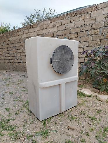 Баки: Plastik su çəni / 250 ltr maye saxlama çəni. Dik formada, möhkəm — 2