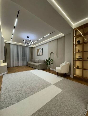 лермантова жибек жолу: 3 комнаты, 107 м², Элитка, 12 этаж, Евроремонт