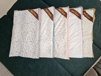 Комплекты постельного белья: Муслиновые постельное белье с нежными цветочными принтами - Материал — 19