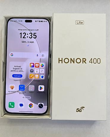 mi13 lite: Honor 400 Lite, 256 GB, rəng - Boz — 2