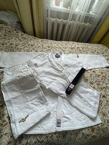 этик: Дзюдоги Mizuno + чёрный пояс (IJF Approved) - Комплект: куртка — 4