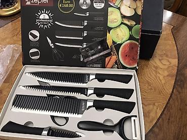 Zepter Professional 6 parça bıçaq dəsti Xüsusiyyətlər: - Non-stick