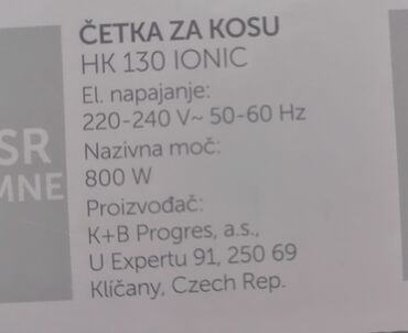 Električne četke za kosu: Rotirajuća fen-četka za kosu ECG Ionic Styler - 2 nastavka: dve — 9