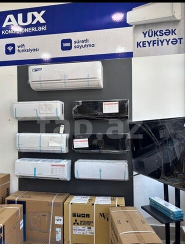 Tikiş maşınları: Kondisioner AUX, Yeni, 100-dən çox kv. m, Split sistem, Kredit yoxdur