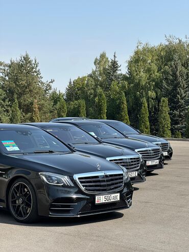 сдаю в аренду авто паследщум выкуп: Ижарага берем Mercedes-Benz S-Class кортеж үчүн, Айдоочусуз, Седан