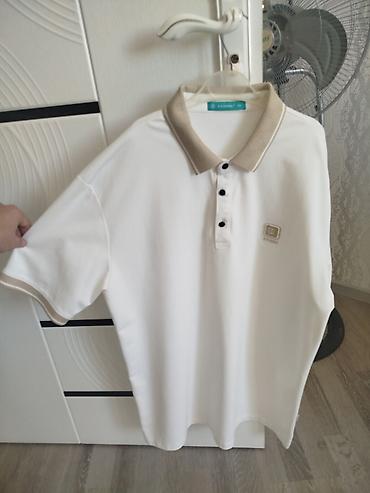 qara koynək: Polo köynək, 3XL, rəng - Ağ — 1