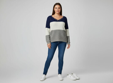 akrylowe ubrania: Sweter damski, rozmiar 2XL