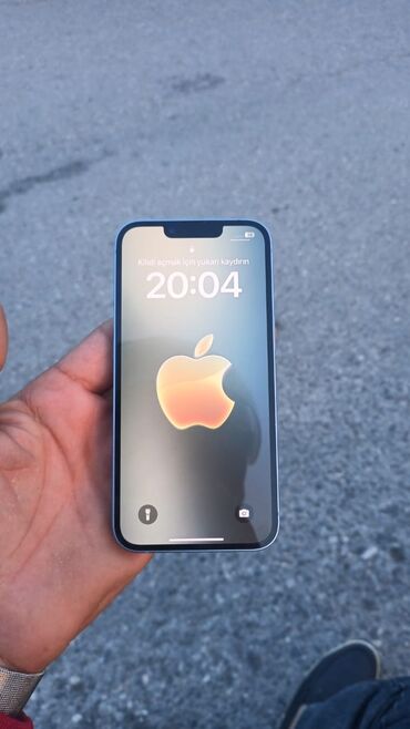 Apple iPhone: IPhone 14, 128 GB, Mavi, Zəmanət, Barmaq izi, Simsiz şarj